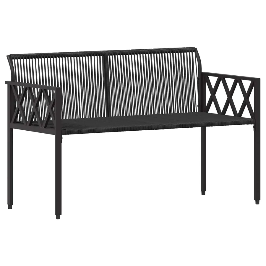 Bancs d'extérieur 2 -Seater 116 x 56 x 75 cm polyrotin - 4