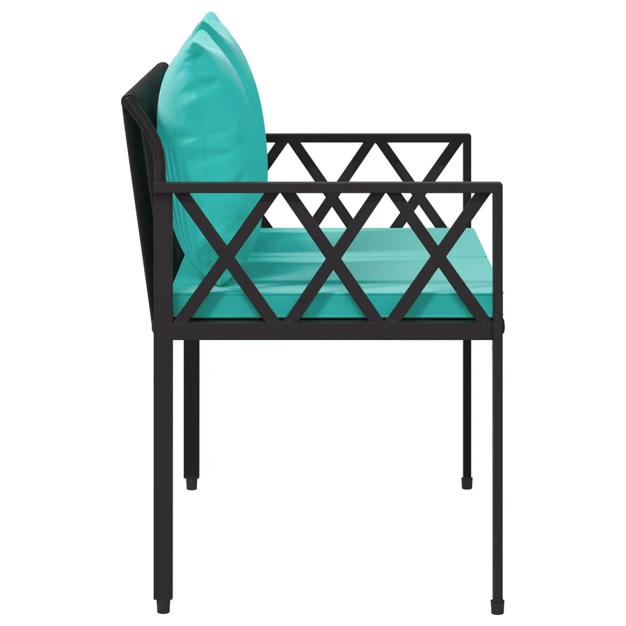 Bancs d'extérieur 2 -Seater 116 x 56 x 75 cm polyrotin - 6