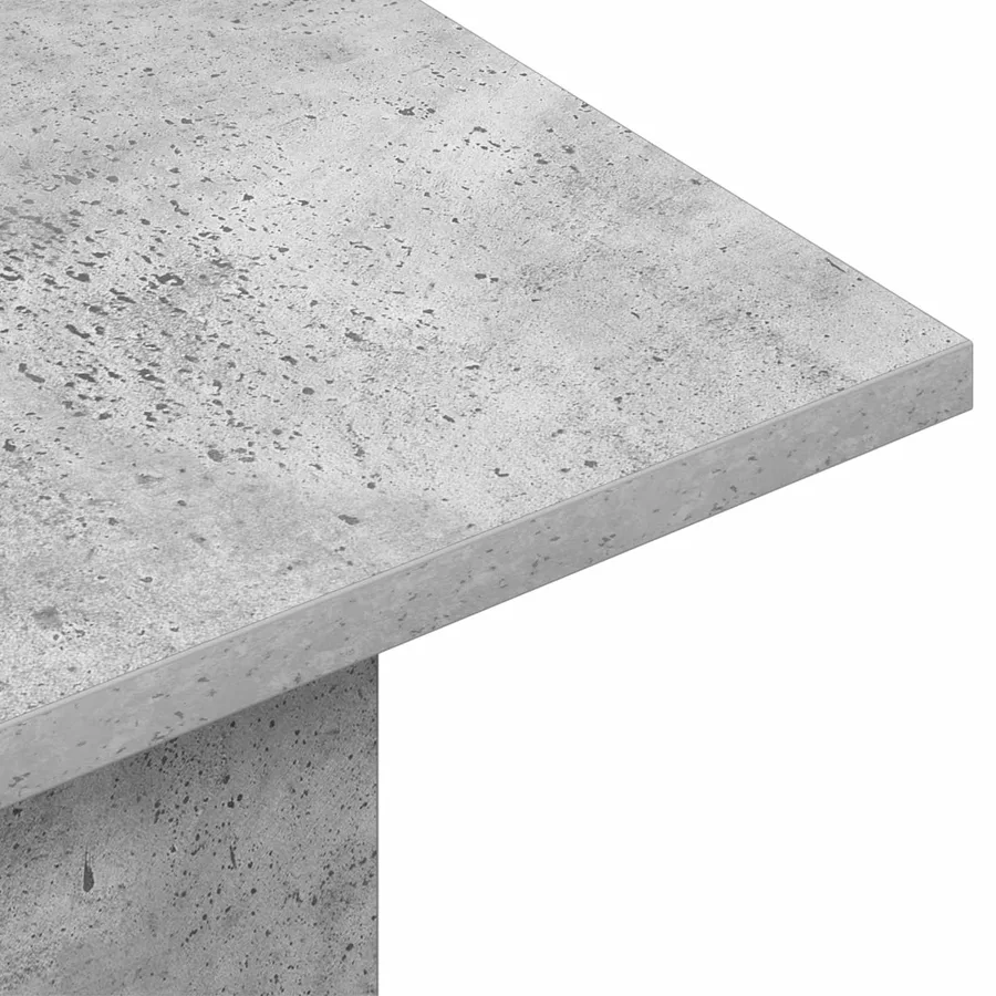 Table console Gris béton 100 x 30 x 75 cm Bois d'ingénierie - 8