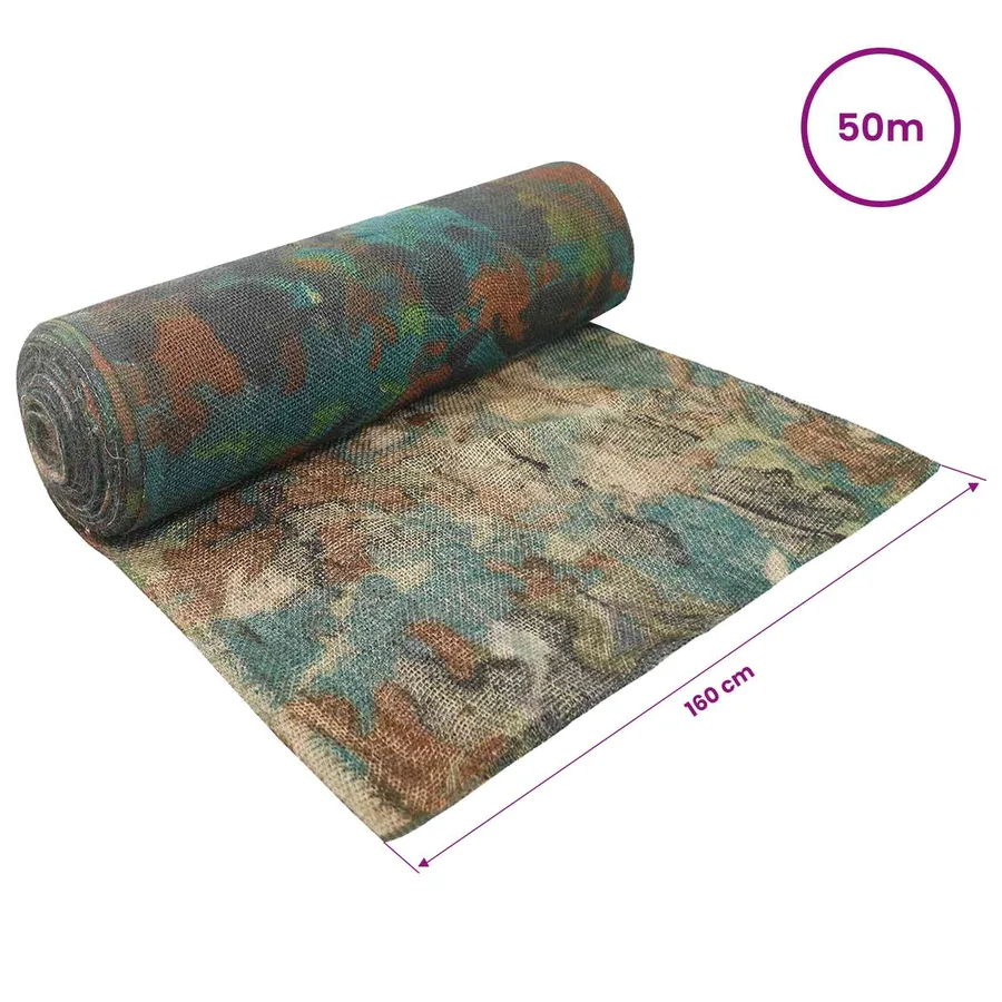 Rouleau de jute Camouflage 160 x 5000 cm - 6