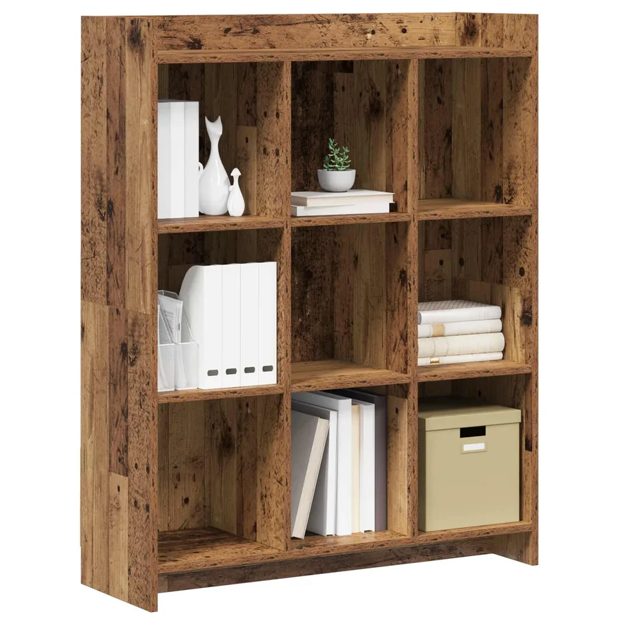 Bibliothèque Bois ancien 87,5 x 30 x 111 cm Bois d'ingénierie - 3