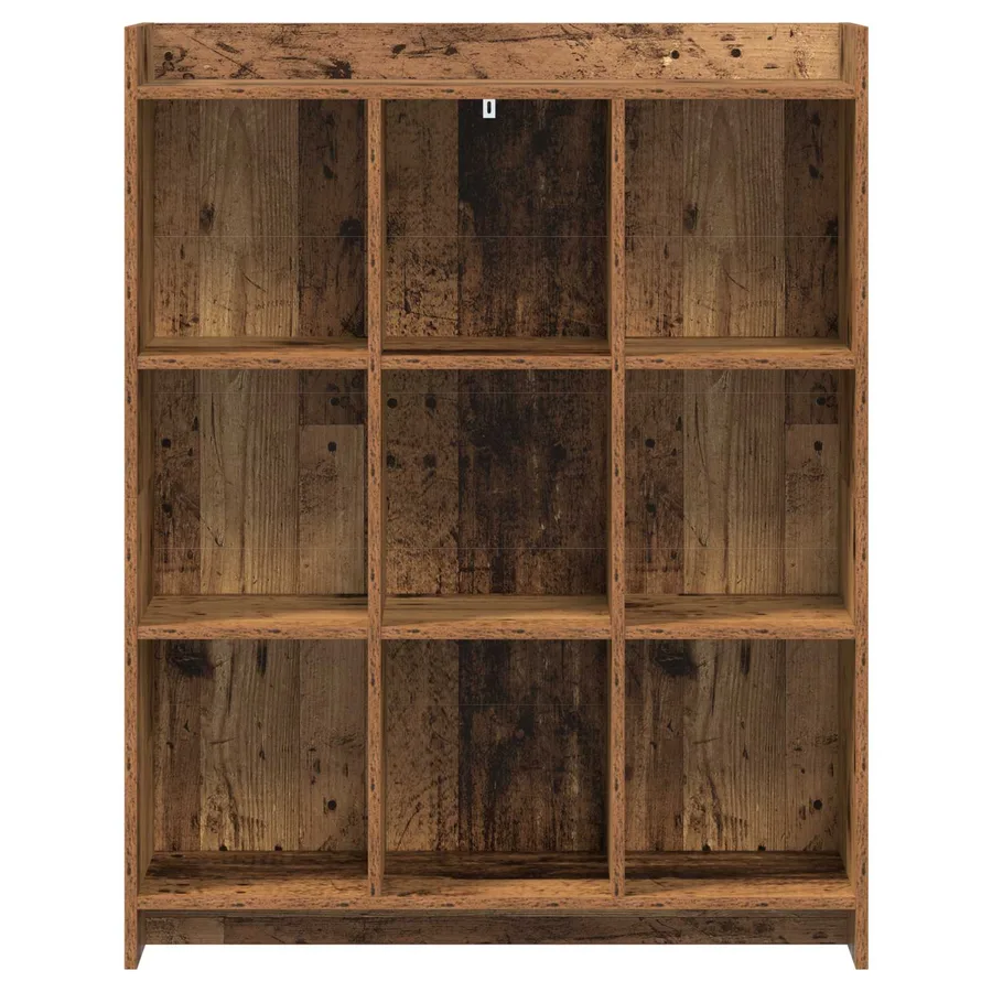 Bibliothèque Bois ancien 87,5 x 30 x 111 cm Bois d'ingénierie - 4