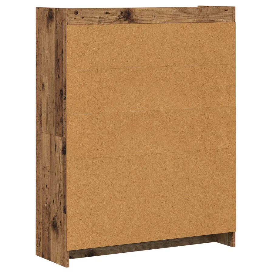 Bibliothèque Bois ancien 87,5 x 30 x 111 cm Bois d'ingénierie - 6