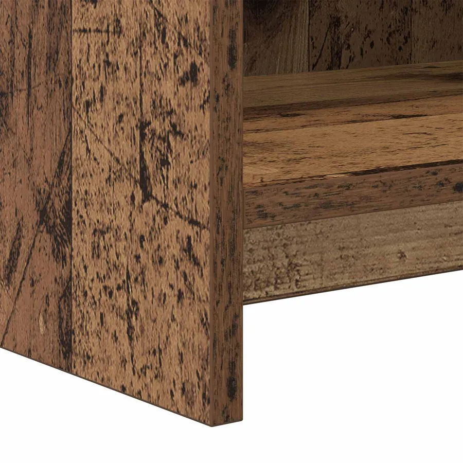 Bibliothèque Bois ancien 87,5 x 30 x 111 cm Bois d'ingénierie - 7