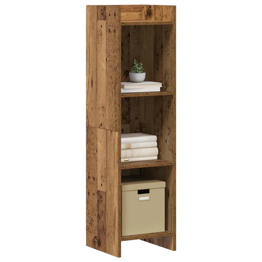 Bibliothèque Bois ancien 30 x 30 x 111 cm Bois d'ingénierie - 3