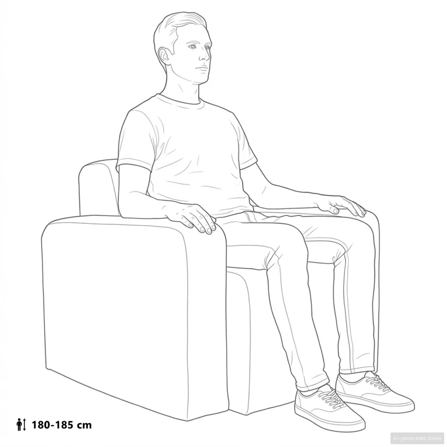 Fauteuil Crème Bouclé - 9
