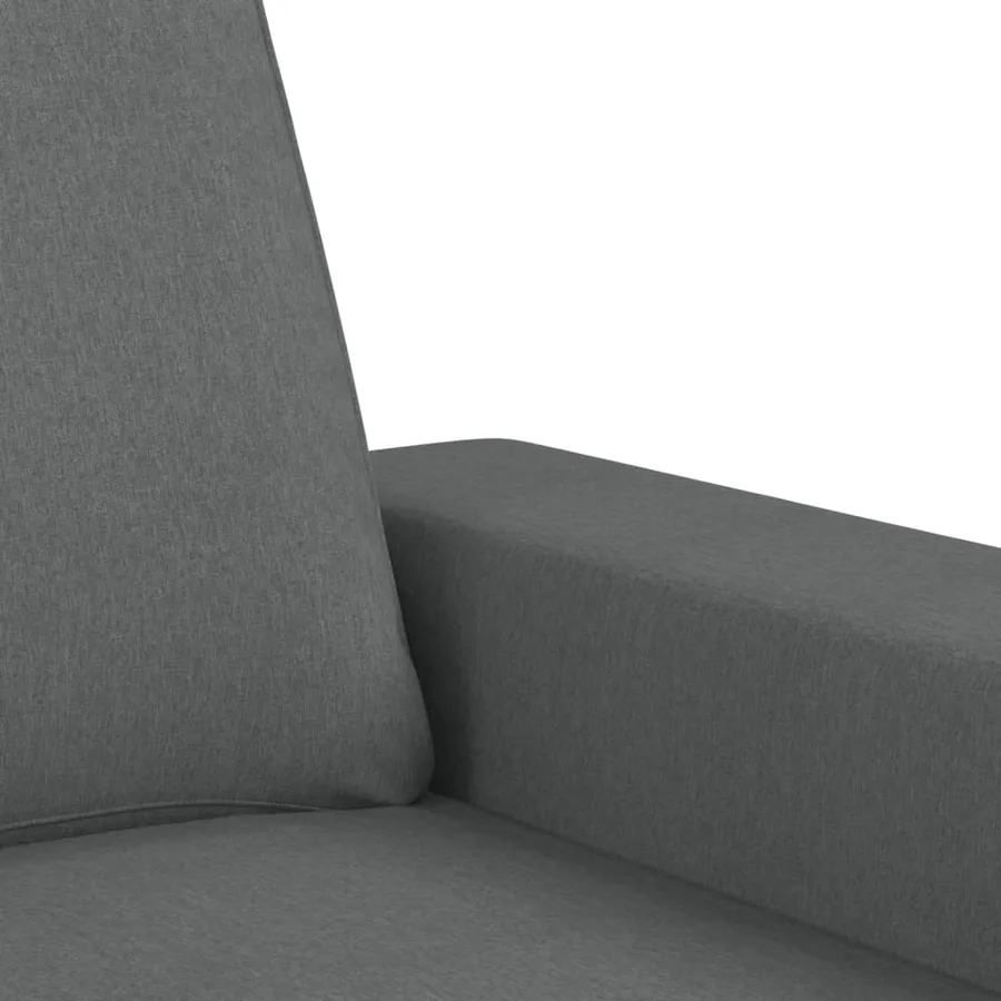 Fauteuil Gris foncé 60 cm Tissu - 6