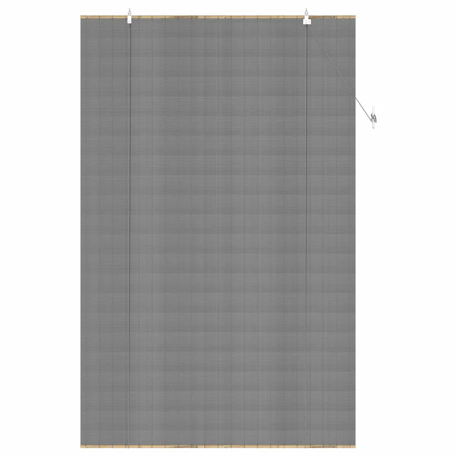 Store enrouleur Gris 150 x 220 cm Bambou - 3