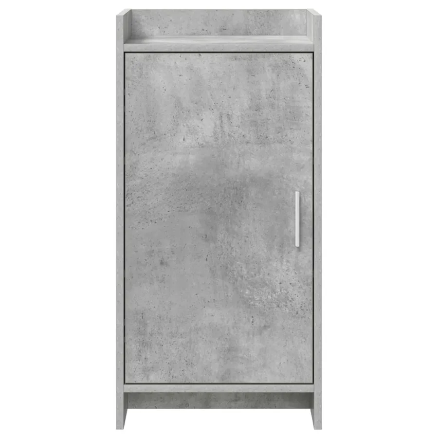 Buffet Gris béton 40 x 36 x 80 cm Bois d'ingénierie - 5