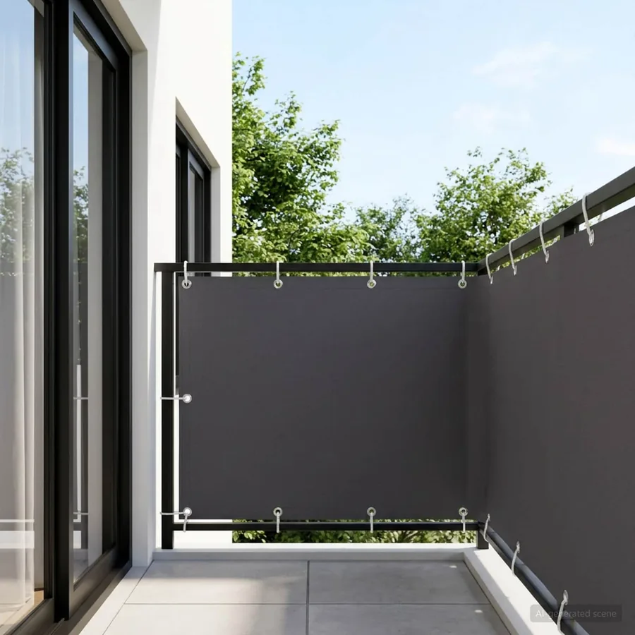 Écran de confidentialité pour balcon 150 x 500 cm - 3