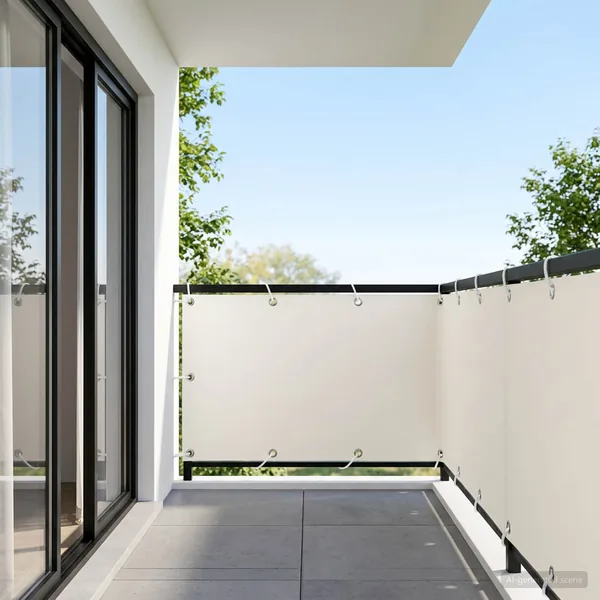 Écran de confidentialité pour balcon 150 x 700 cm