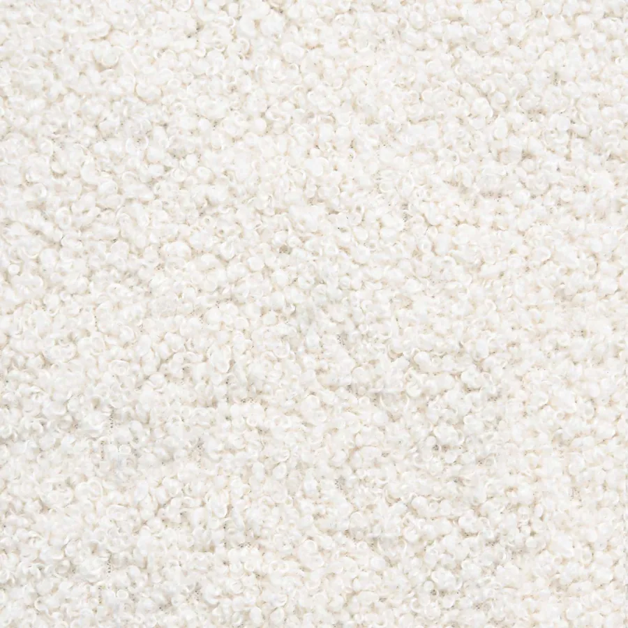 Chaises de salle à manger 2 pcs Bouclé Crème 59 x 57 x 85 cm - 7