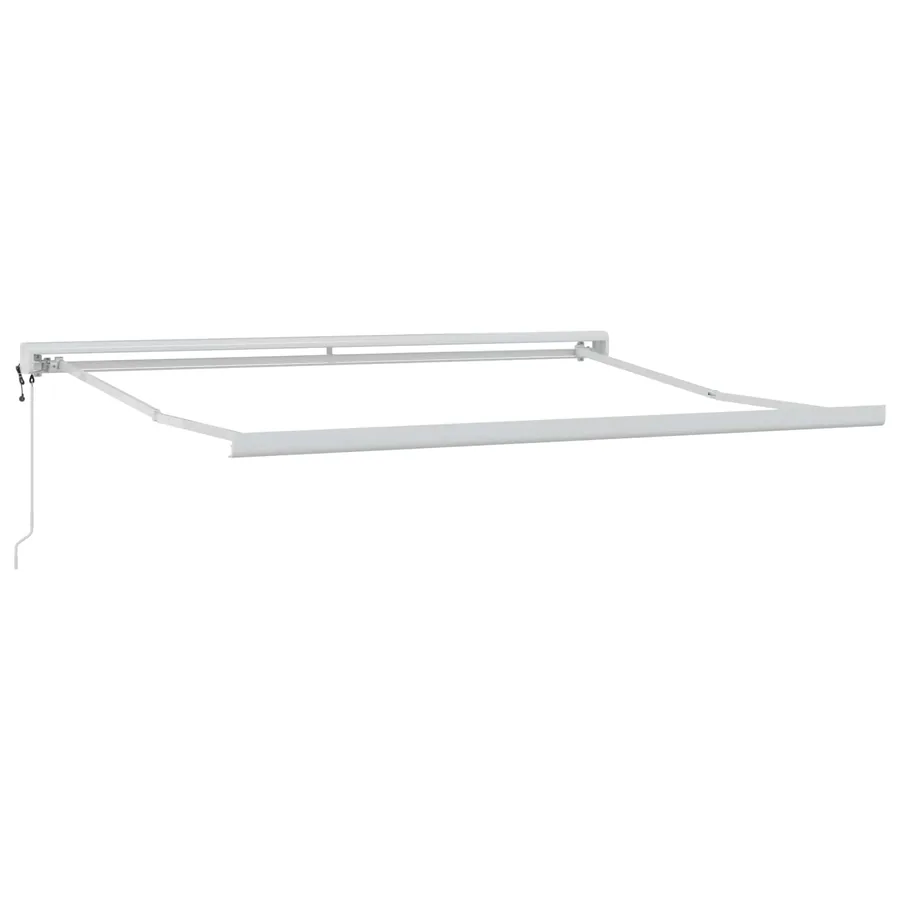 Auvent rétractable Taupe 500 × 300 cm Tissu et Métal - 3