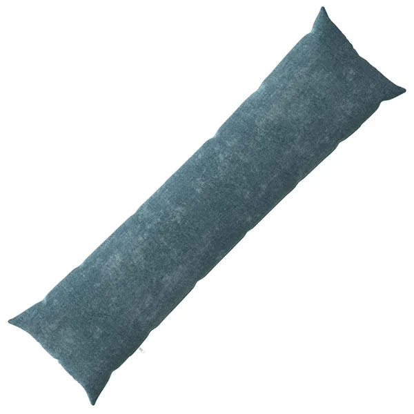 Housse de coussin HEERLEN Bleu 40 x 145 cm Tissu Chenille