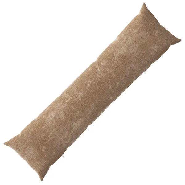 Housse de coussin HEERLEN Marron 40 x 145 cm Tissu Chenille
