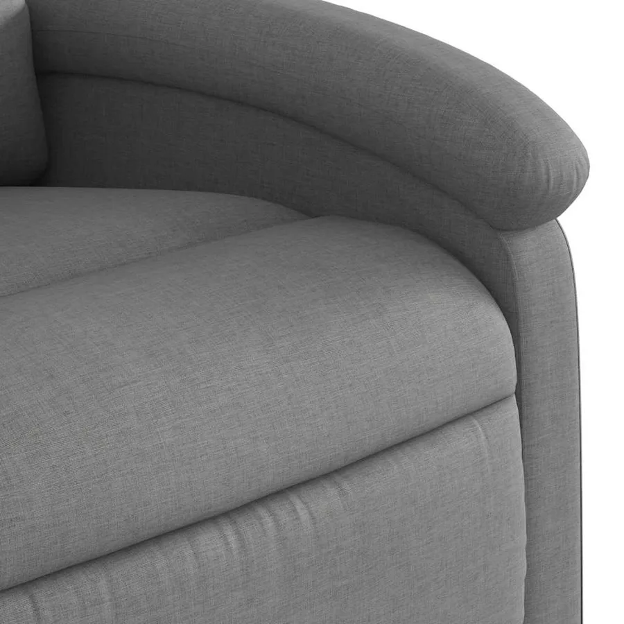 Fauteuil inclinable électrique Gris foncé Tissu - 11