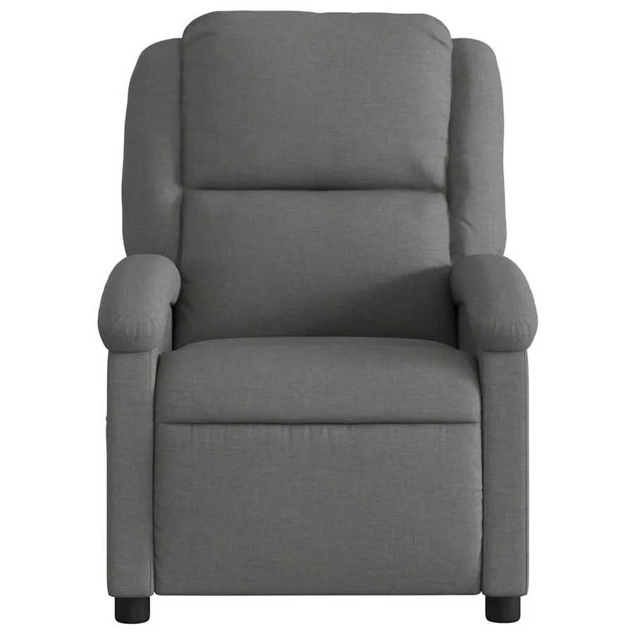 Fauteuil inclinable électrique Gris foncé Tissu - 9