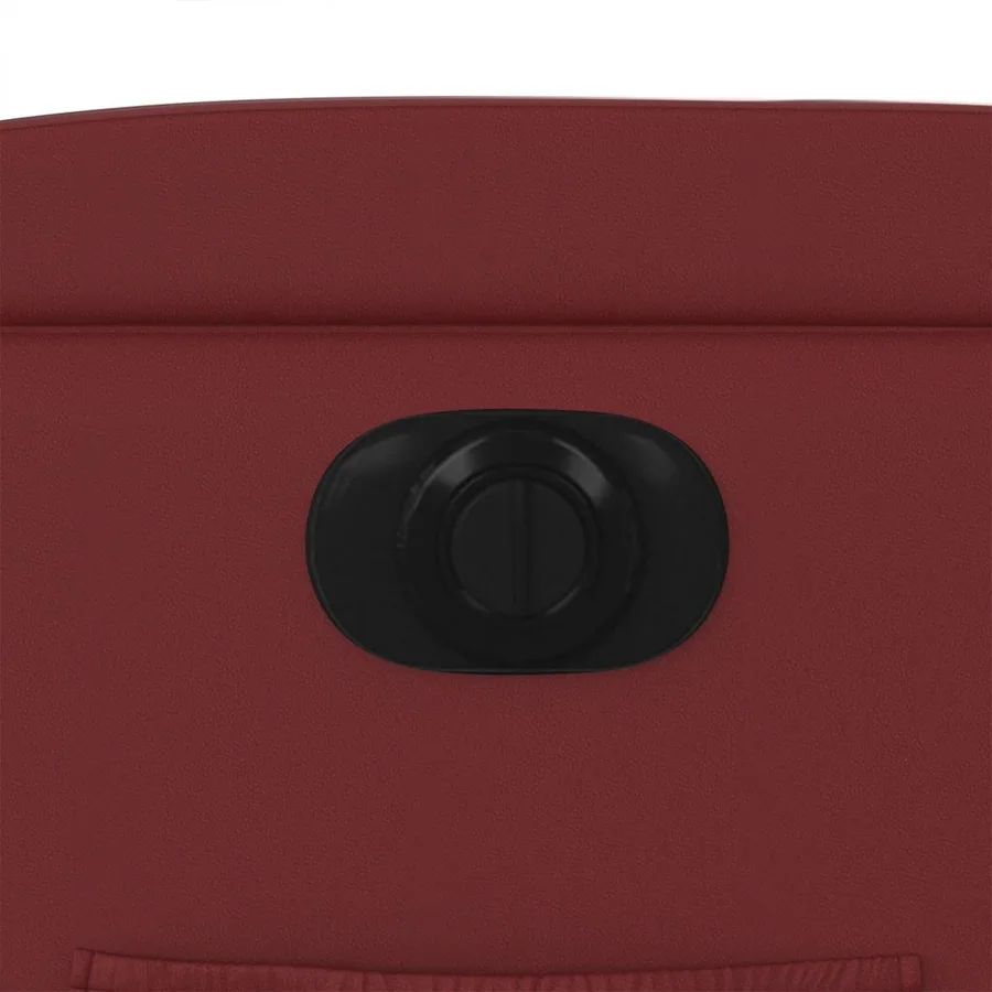 Fauteuil inclinable électrique Rouge bordeaux Similicuir - 12