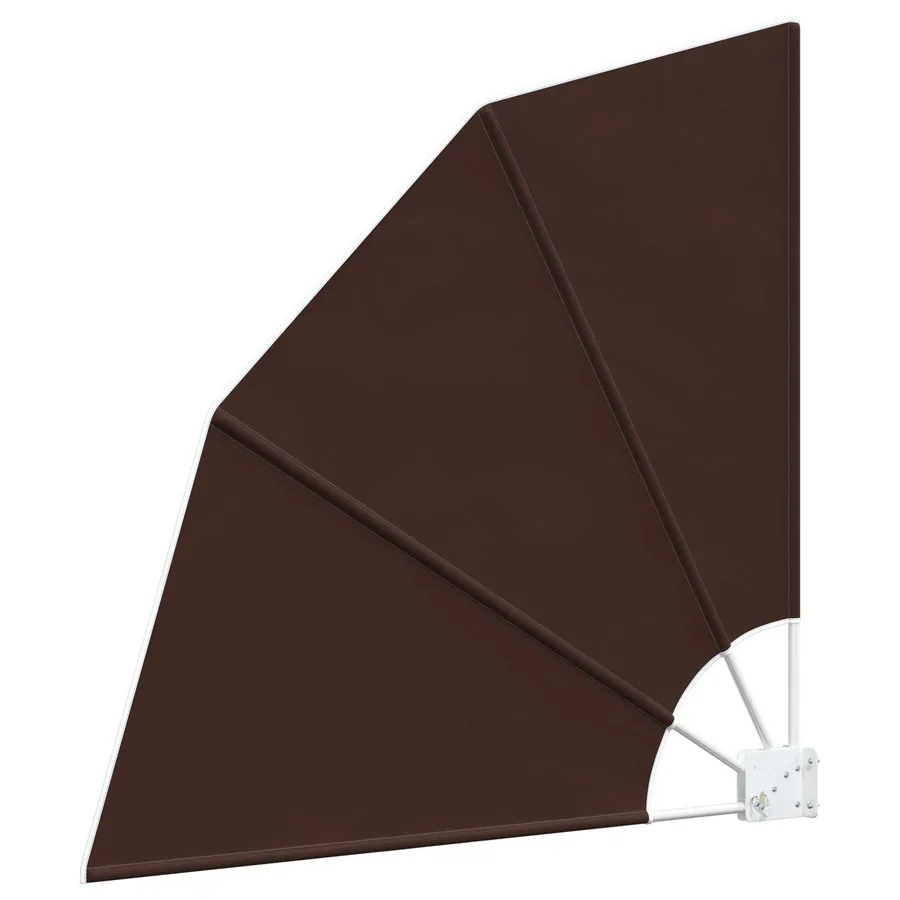 Écran de confidentialité pour balcon 140 x 140 cm Polyester - 2