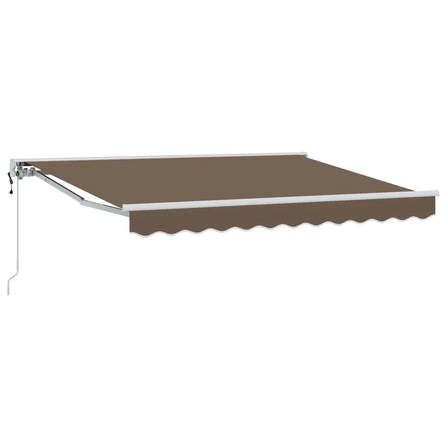 Auvent rétractable électrique Taupe 4 × 3 m - 2