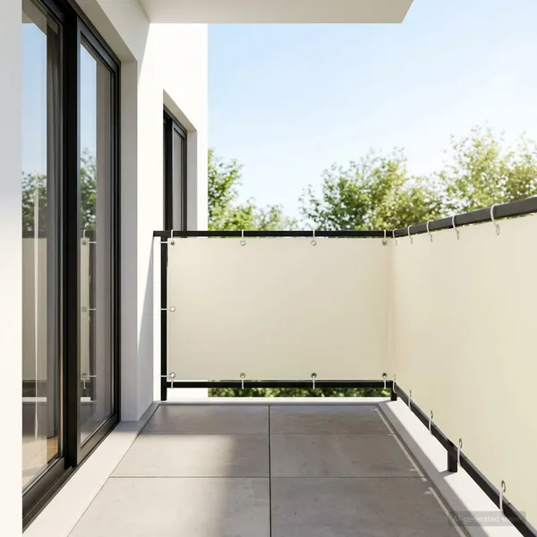 Écran de confidentialité pour balcon 1,2 x 25 m