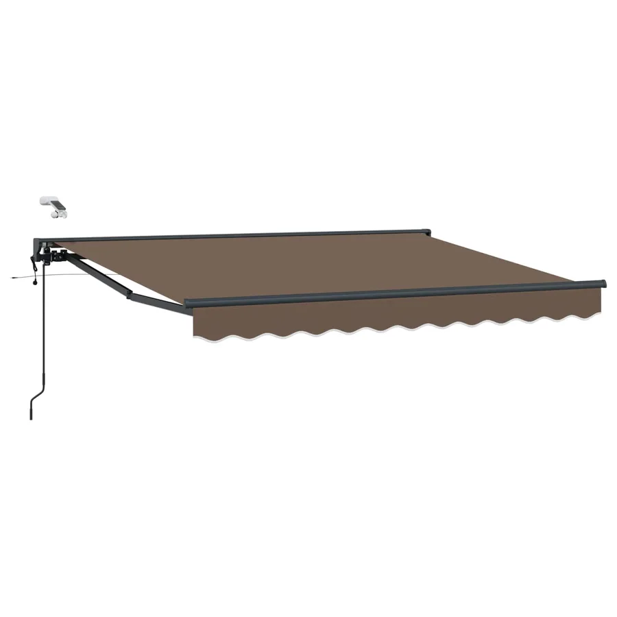 Auvent rétractable électrique Taupe 4 x 2 m - 2