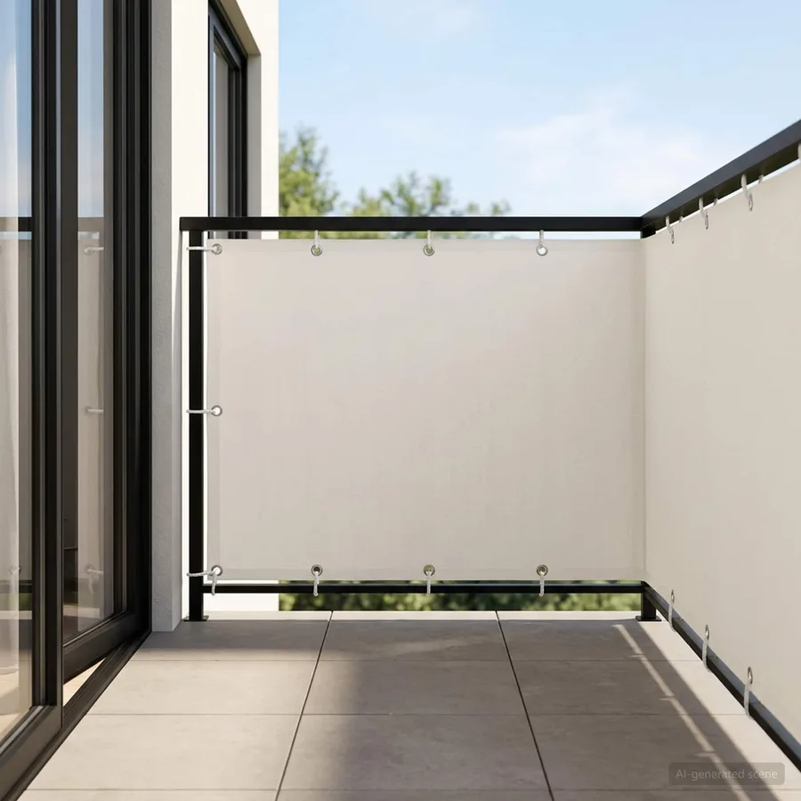 Écran de confidentialité pour balcon 1,2 x 15 m - 3