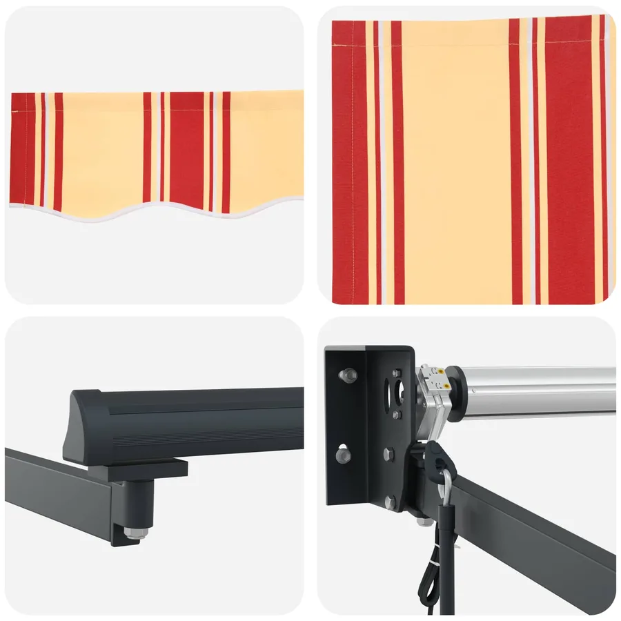 Auvent rétractable électrique Multicolore 2,5 x 2 m - 7