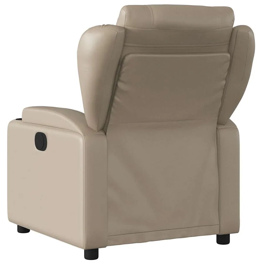 Fauteuil inclinable électrique Cappuccino Similicuir - 5