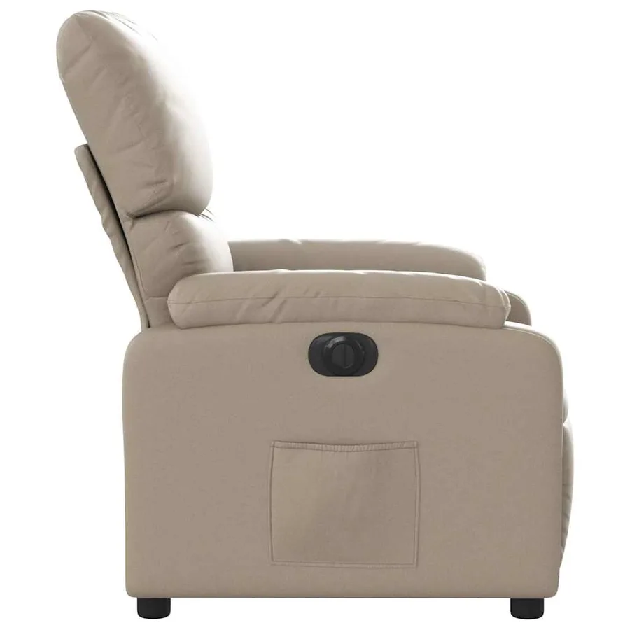 Fauteuil inclinable électrique Cappuccino Similicuir - 10