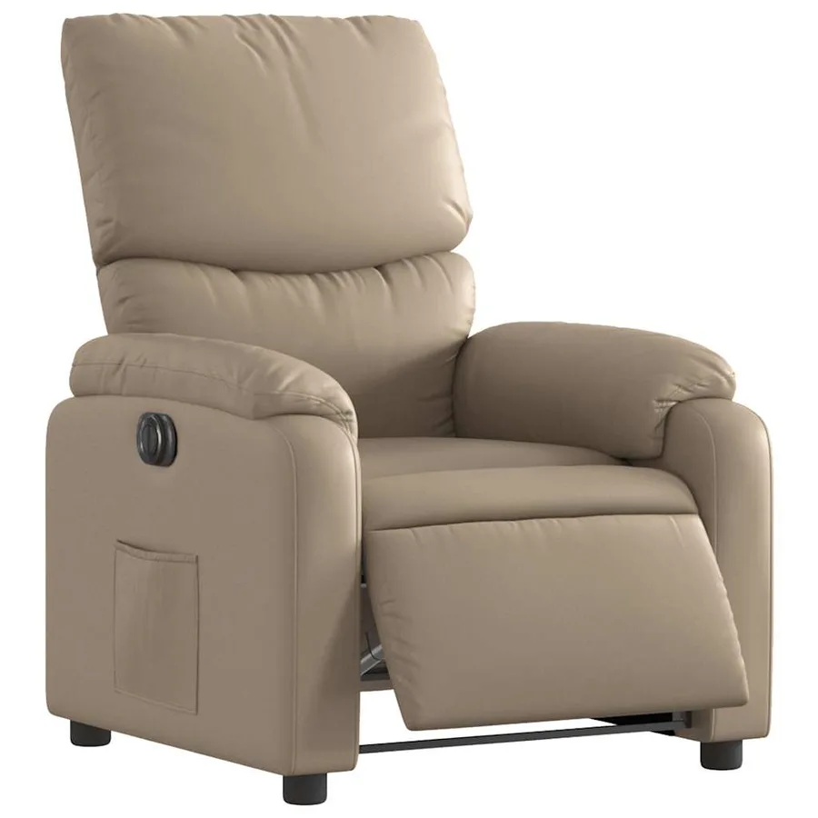 Fauteuil inclinable électrique Cappuccino Similicuir - 3
