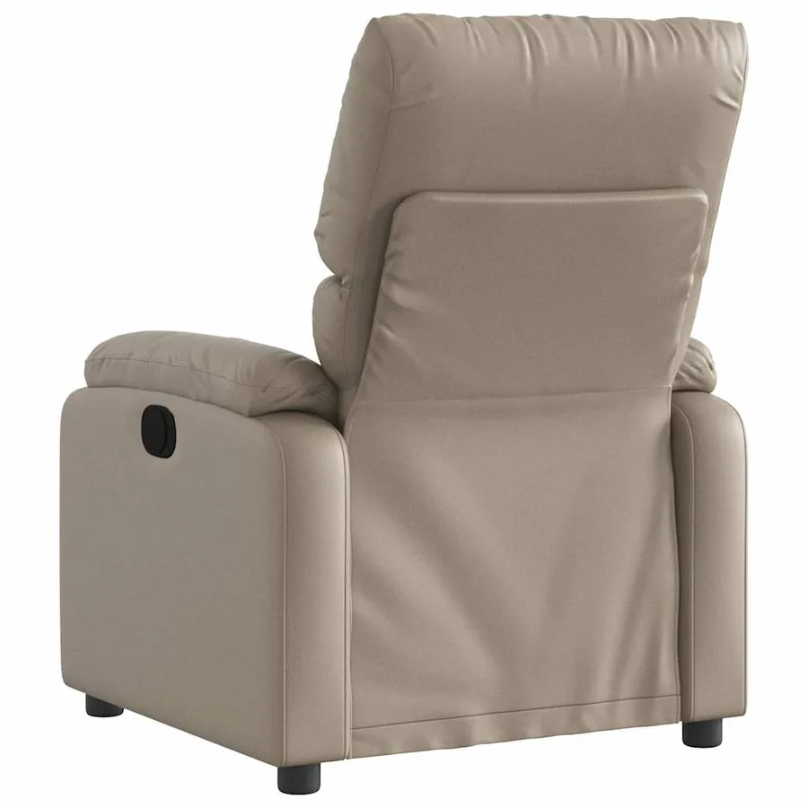 Fauteuil inclinable électrique Cappuccino Similicuir - 5