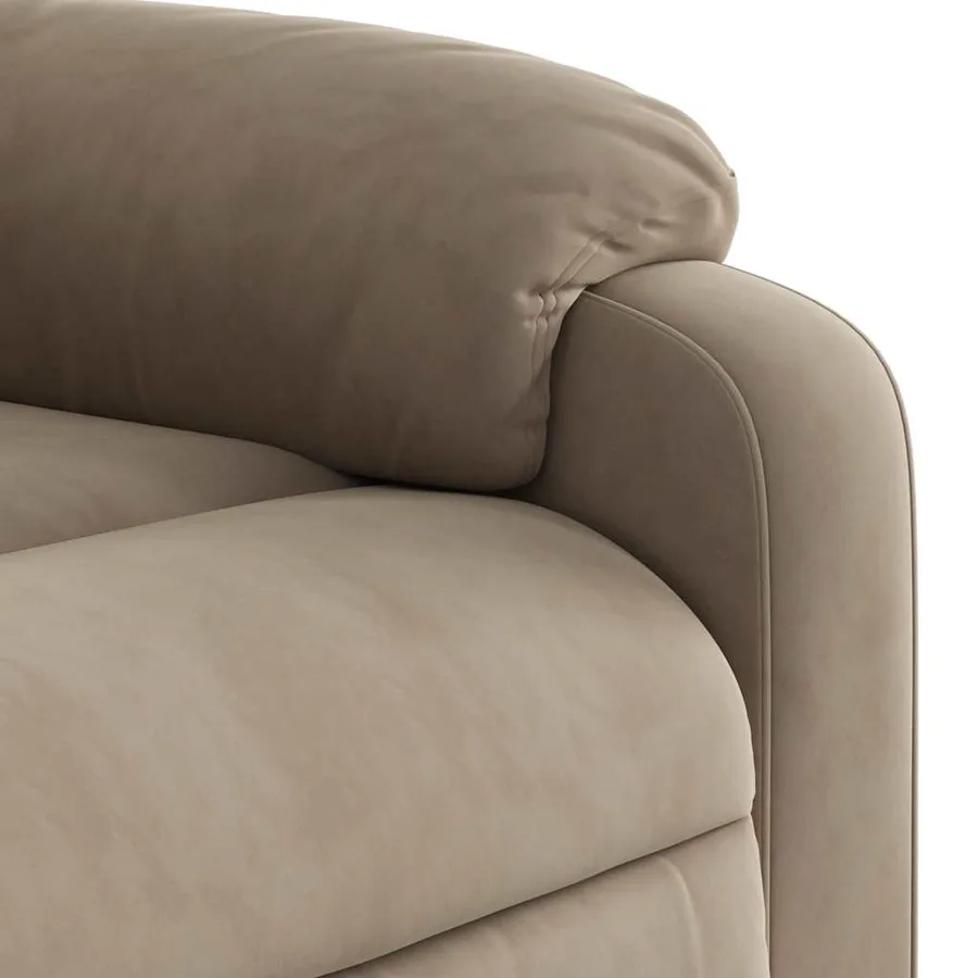 Fauteuil inclinable de massage électrique taupe - 11