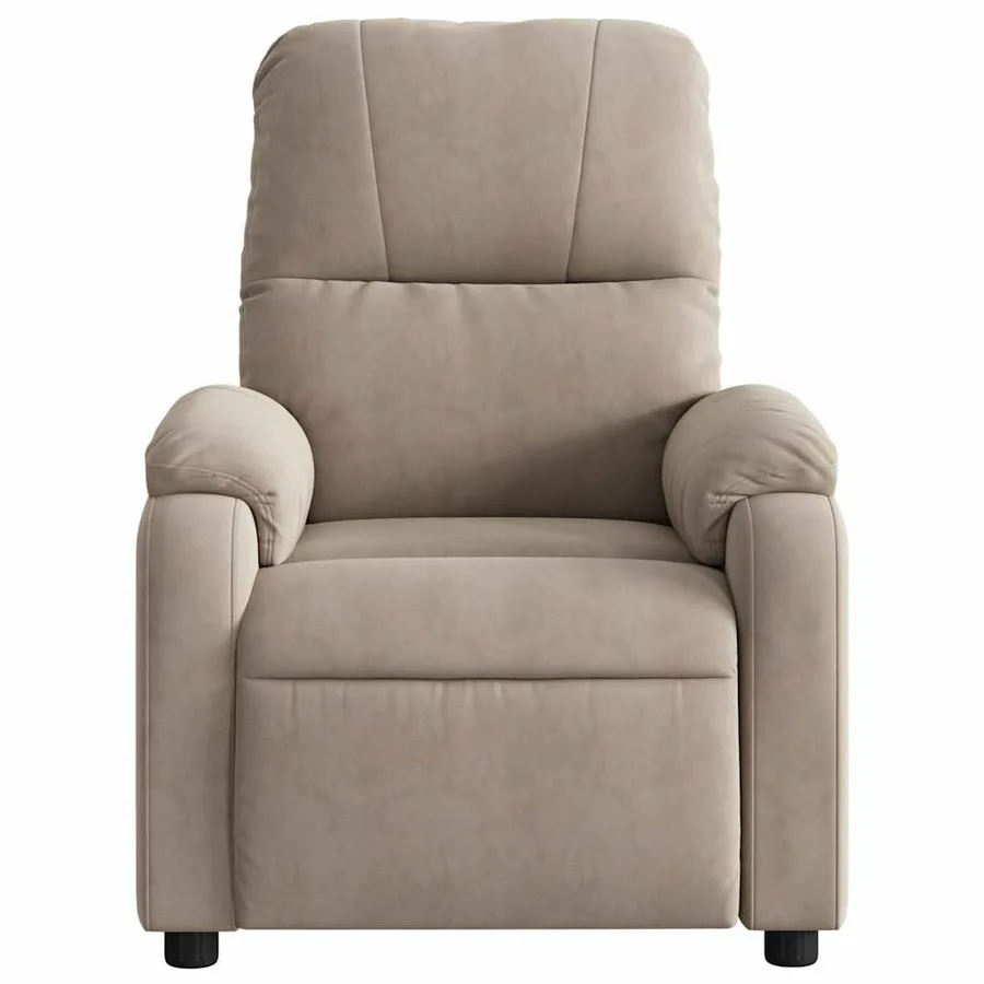 Fauteuil inclinable de massage électrique taupe - 9