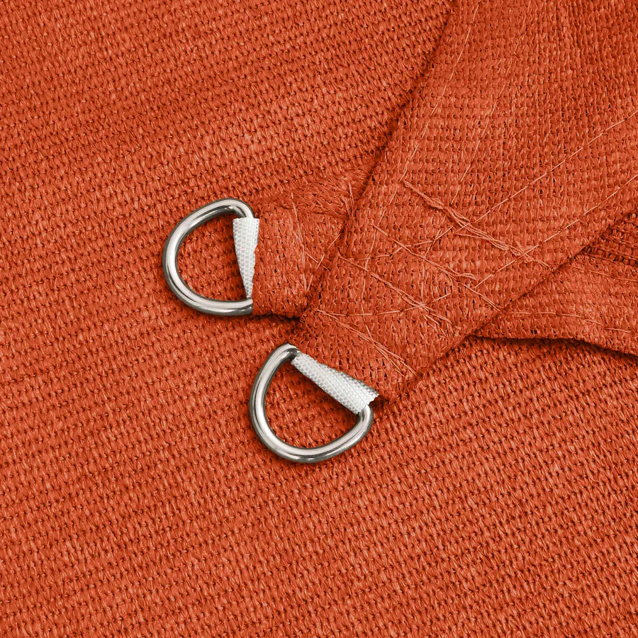Voile d'ombre Orange 7 x 5 x 5 m HDPE - 3