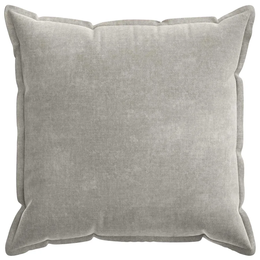 Housse de coussin 2 pcs HOUTEN Gris clair 70 x 70 cm - 2