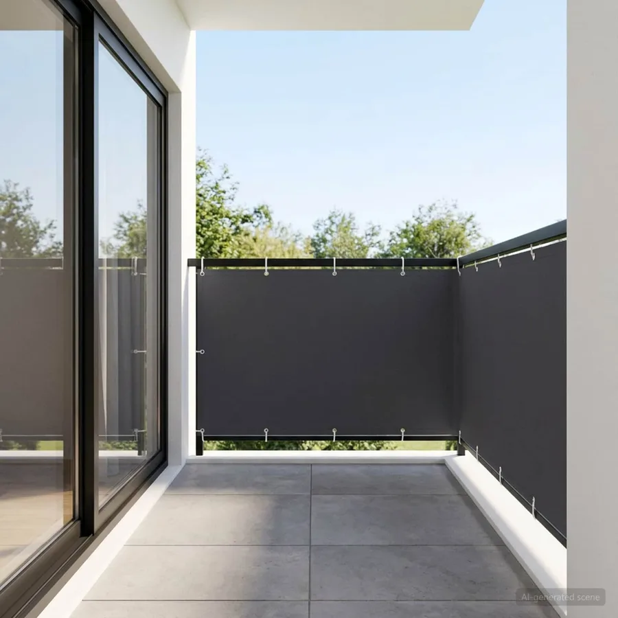 Écran de confidentialité pour balcon 150 x 500 cm - 3