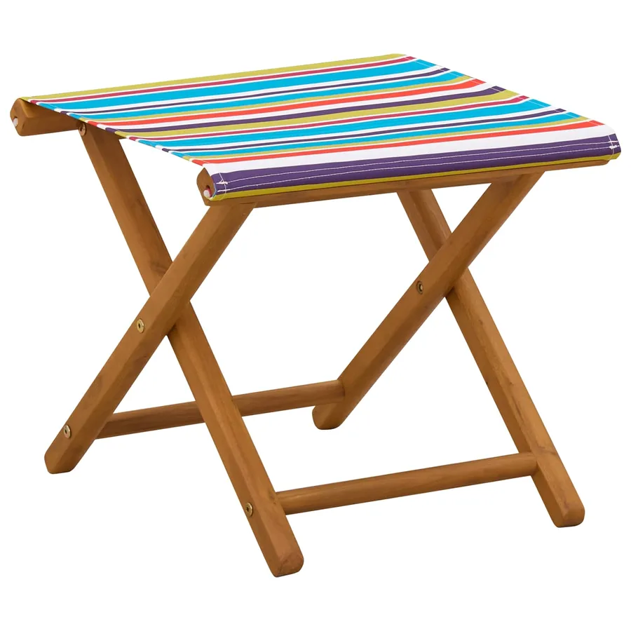 Chaise Longue 4 pcs 3 Position Bois d'eucalyptus massif - 4