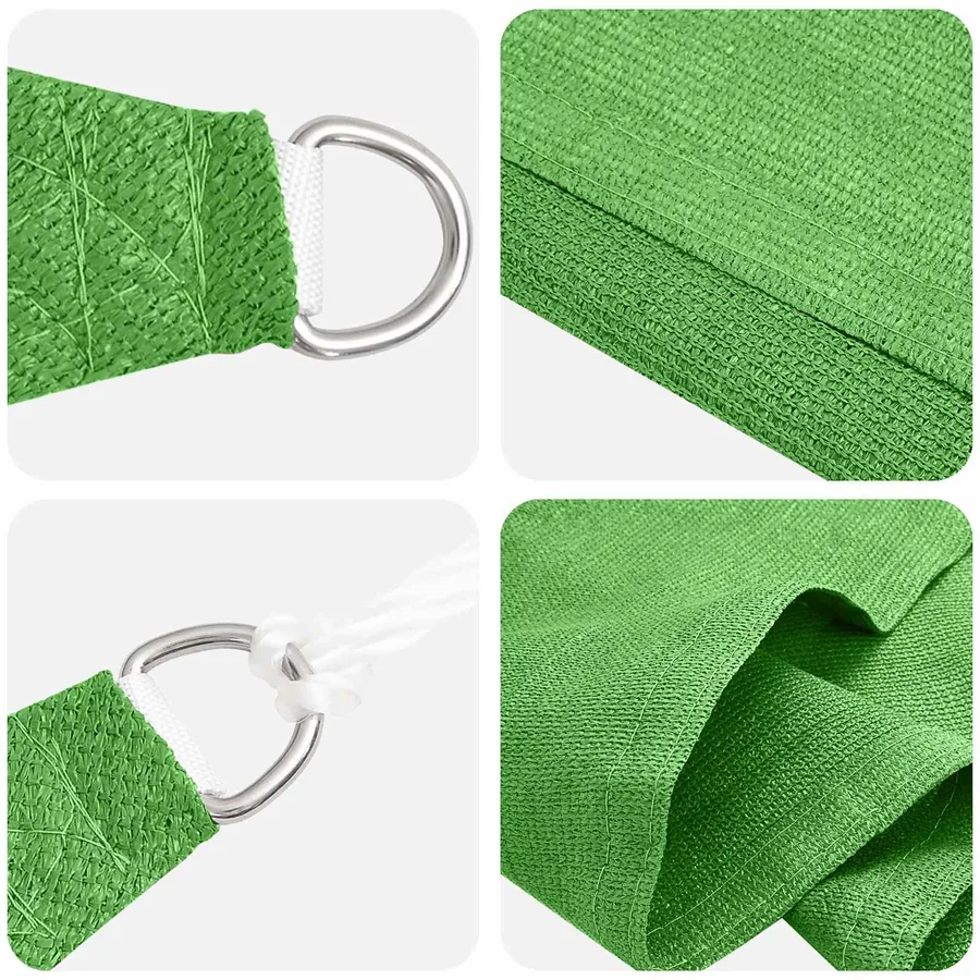 Voile d'ombre Vert clair 2 x 6 m HDPE - 2