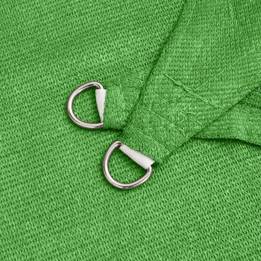 Voile d'ombre Vert clair 2 x 6 m HDPE - 3