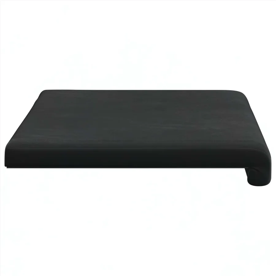 Coussin de banc Velours (V) Noir Profondeur 35 cm - 6
