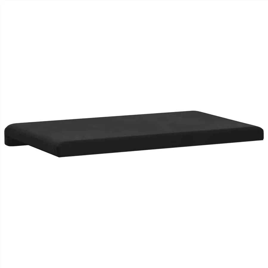 Coussin de banc Velours (V) Noir Profondeur 35 cm - 7
