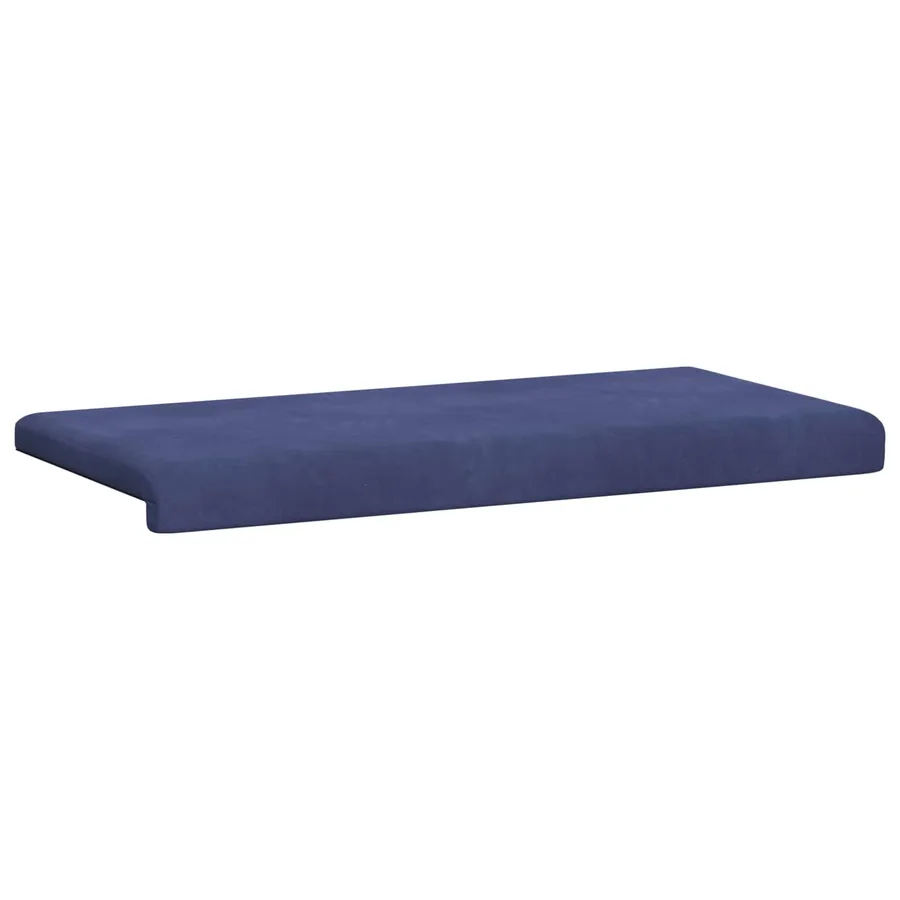 Coussin de banc Velours (V) Bleu police Profondeur 35 cm - 5