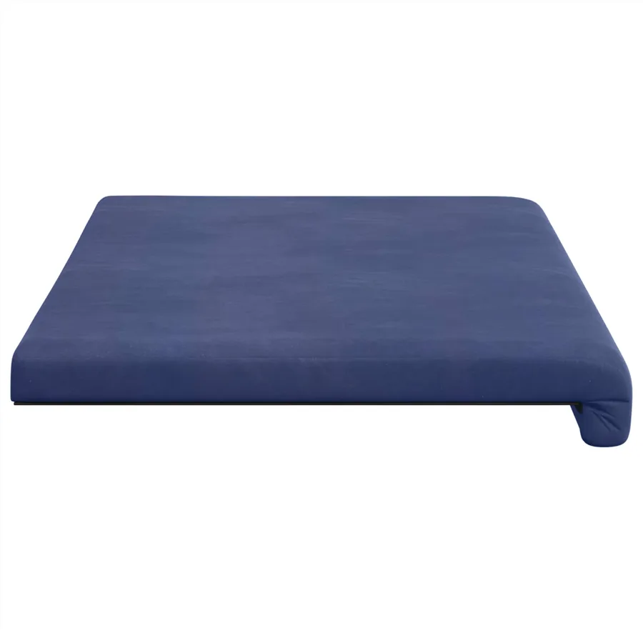 Coussin de banc Velours (V) Bleu police Profondeur 35 cm - 6