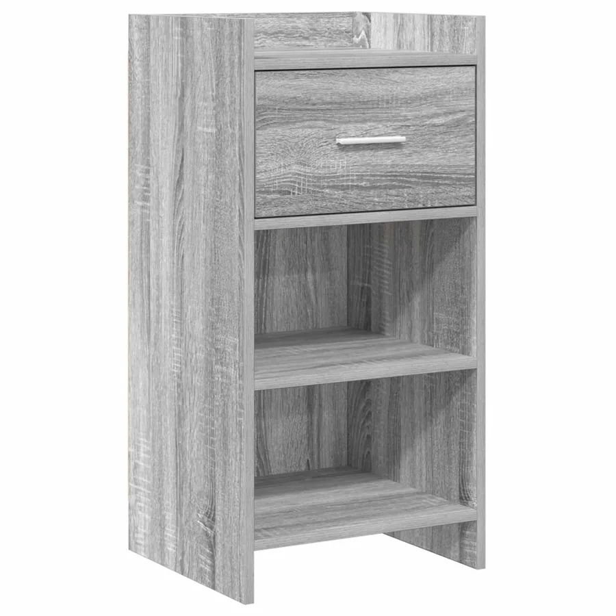 Buffet Sonoma gris 40 x 36 x 80 cm Bois d'ingénierie - 2