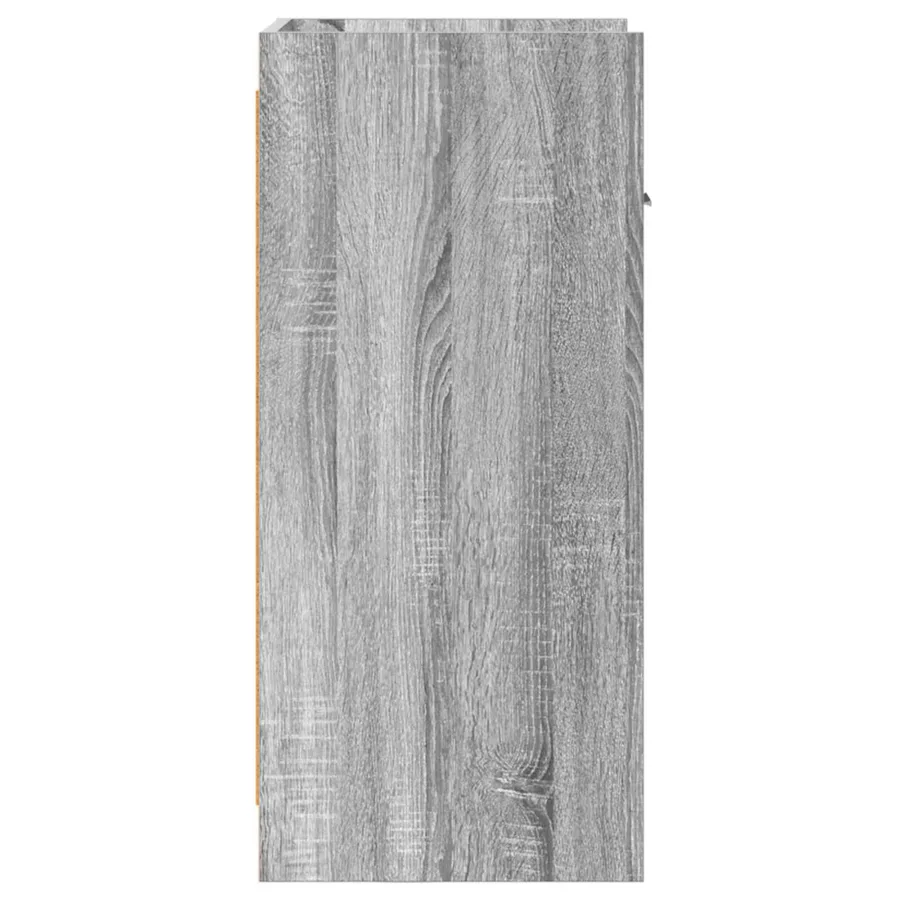 Buffet Sonoma gris 40 x 36 x 80 cm Bois d'ingénierie - 5