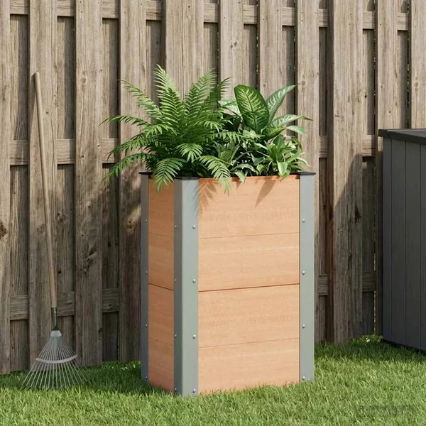 Jardinière surélevée Marron 50 x 30 x 72 cm