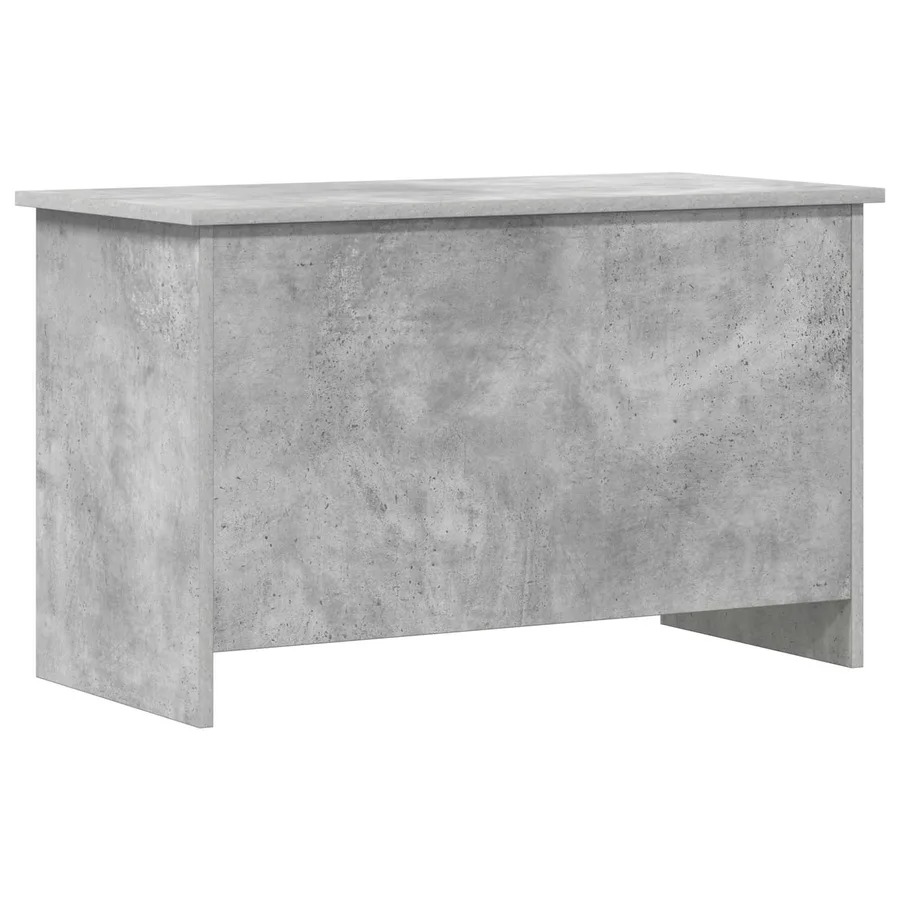 Coffre de rangement avec stockage Gris béton 80 x 40 x 50 cm - 2