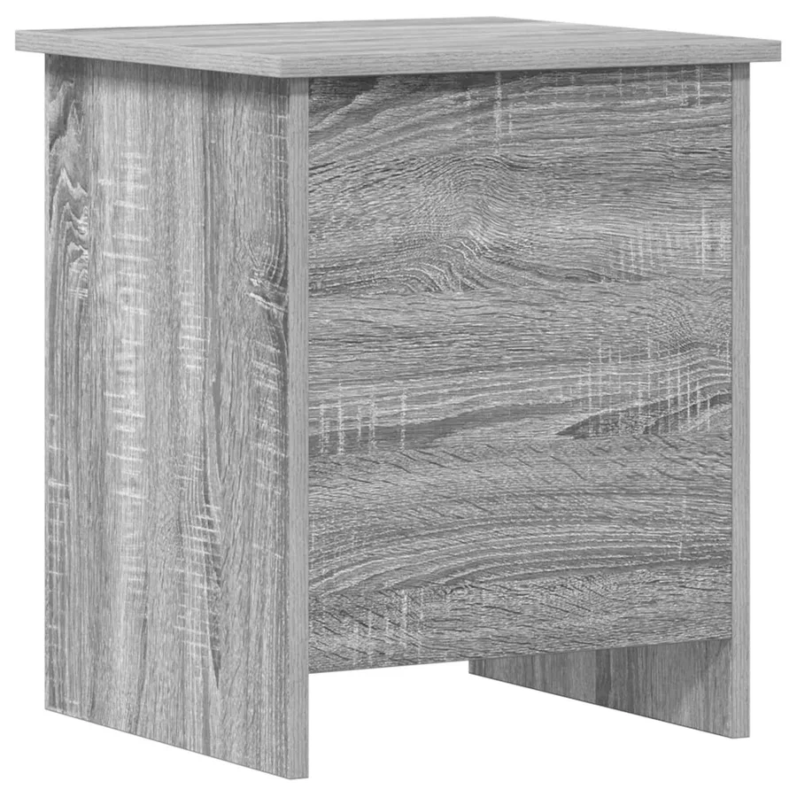 Coffre de rangement avec stockage Sonoma gris 40 x 40 x 50 cm - 2