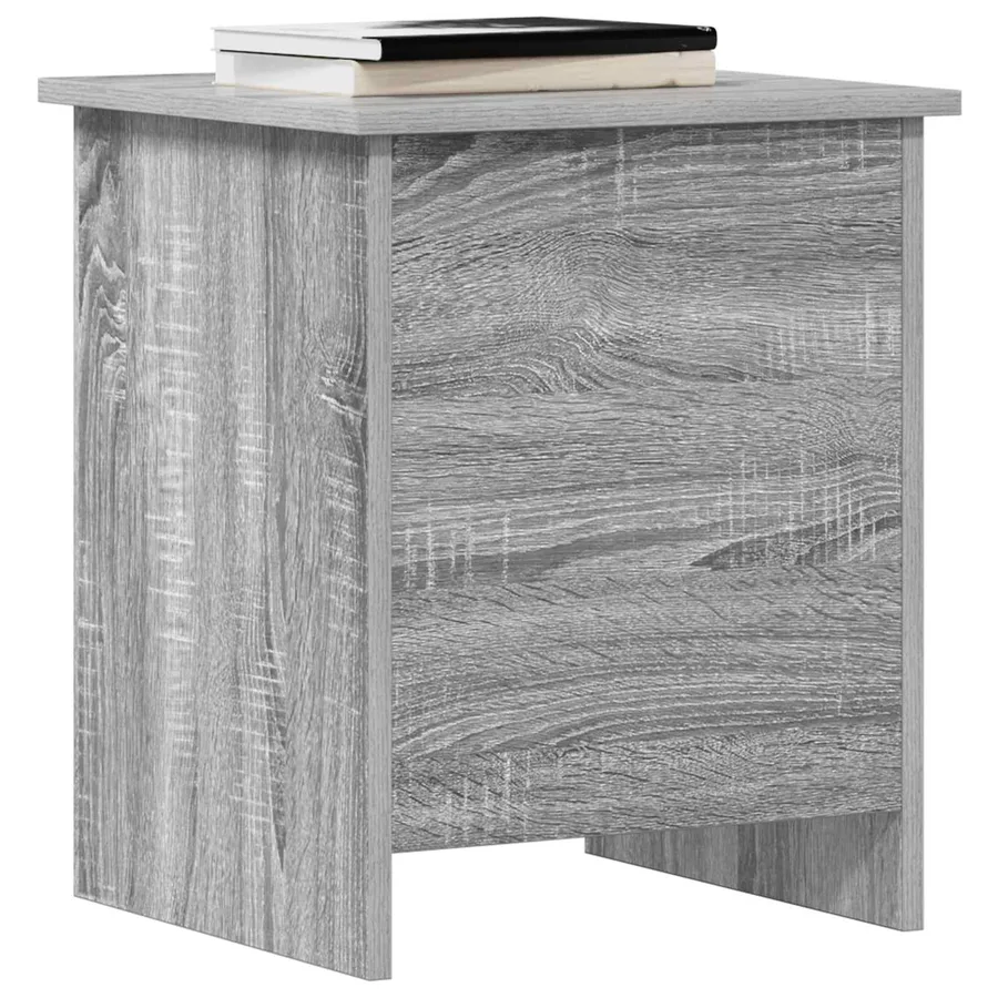 Coffre de rangement avec stockage Sonoma gris 40 x 40 x 50 cm - 3